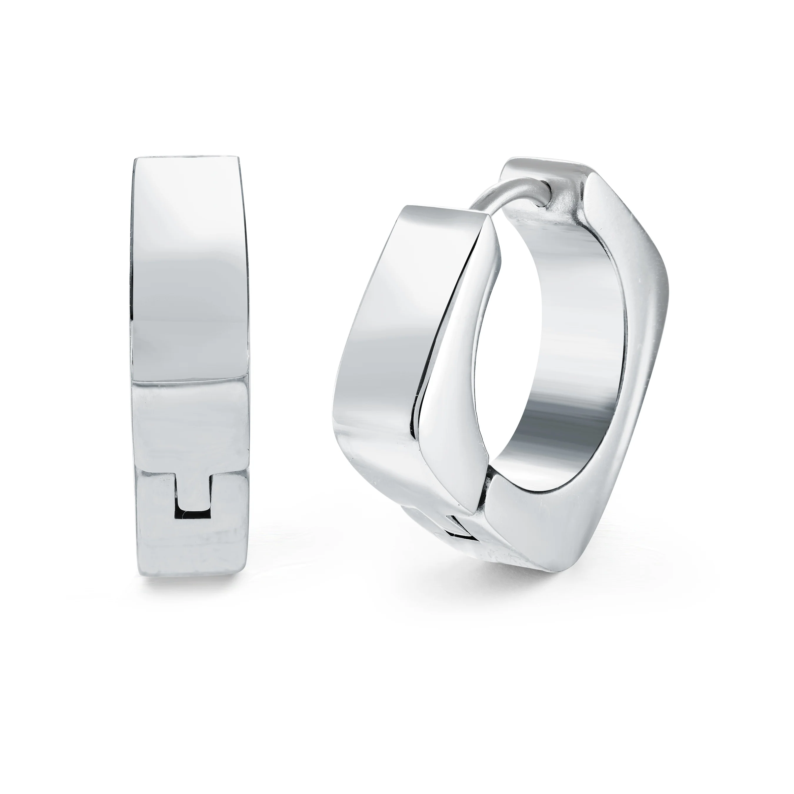 17mm Square Hoops