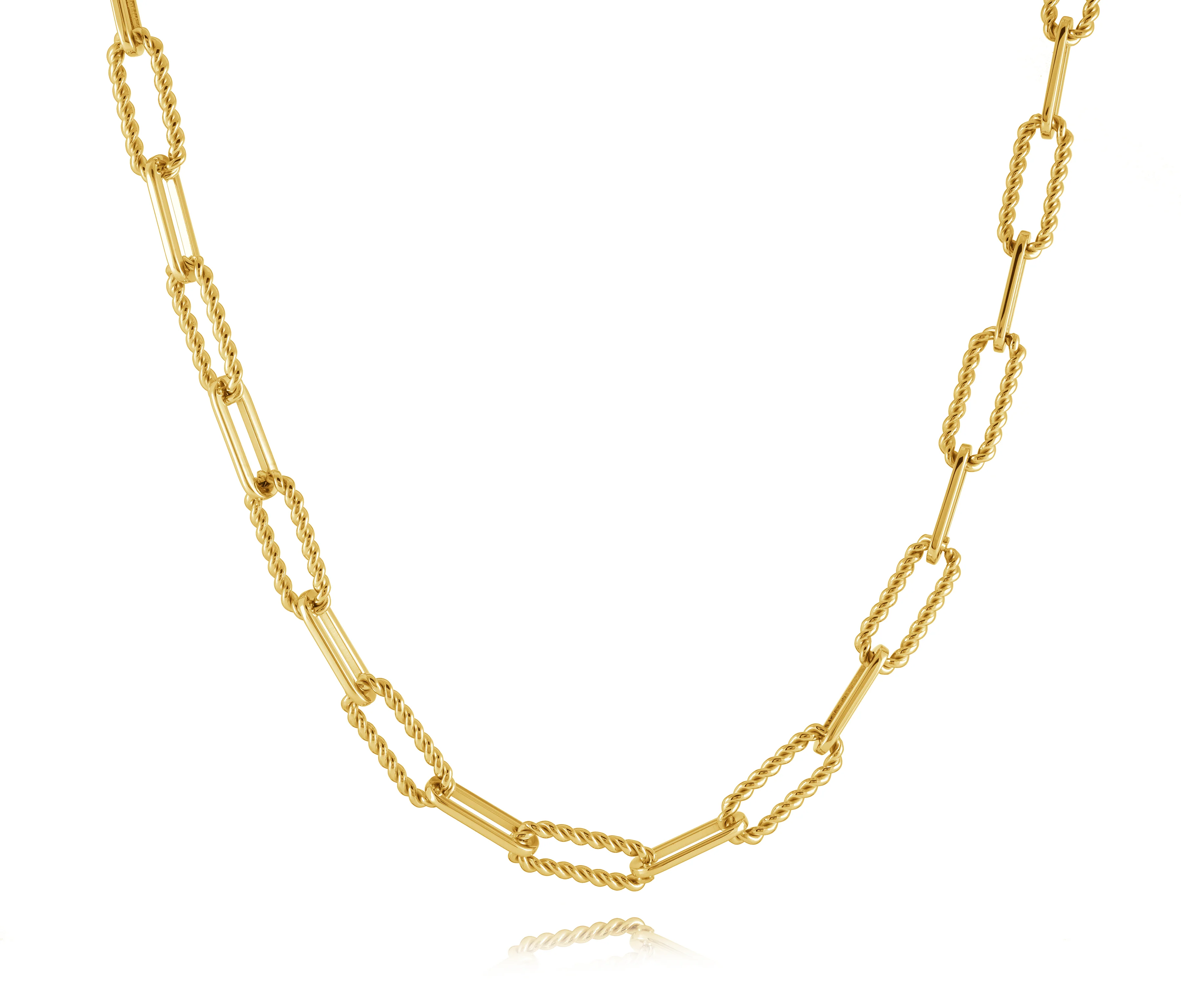 7mm Oval Link Chain Necklace - Image 2