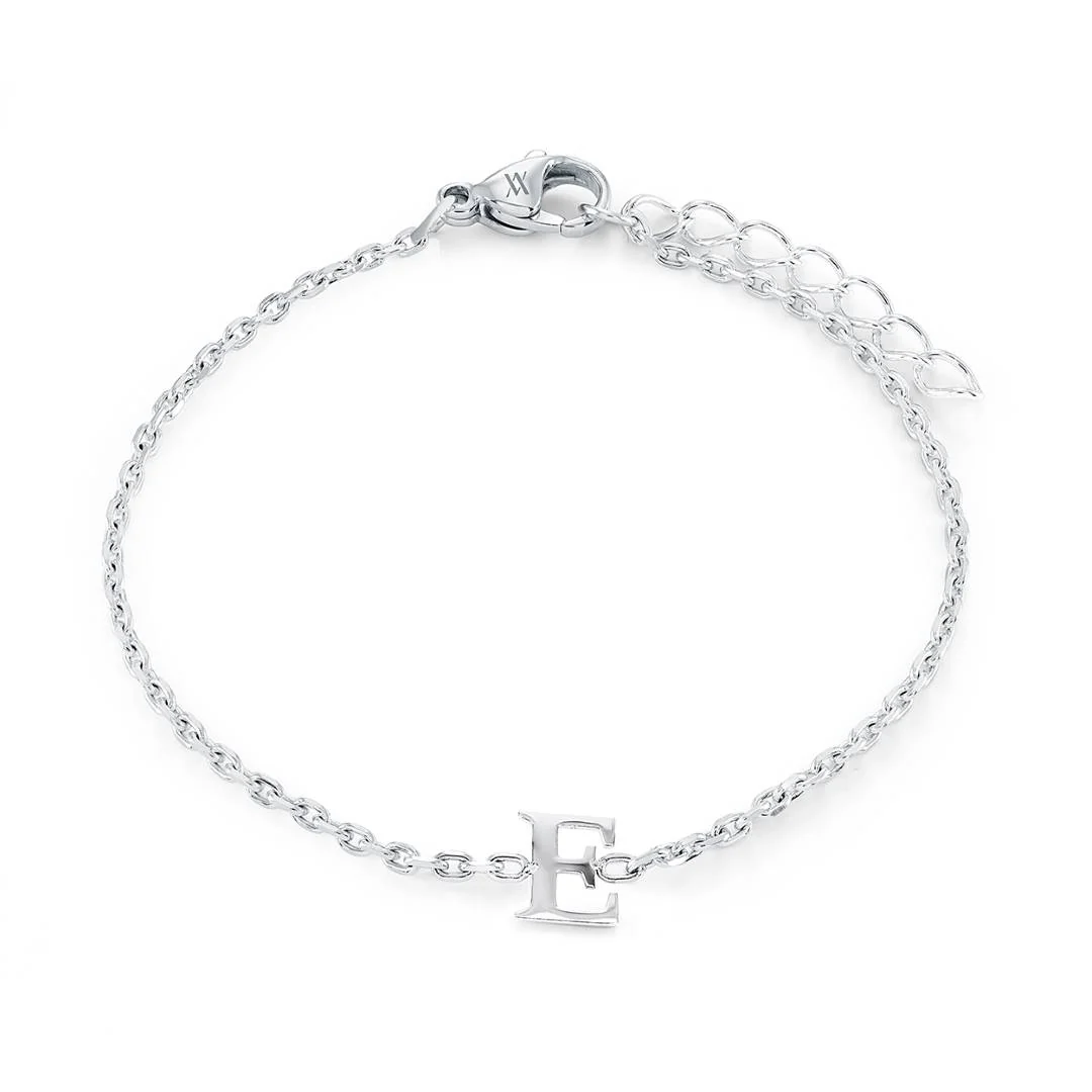 Block Initial Bracelet - Image 9