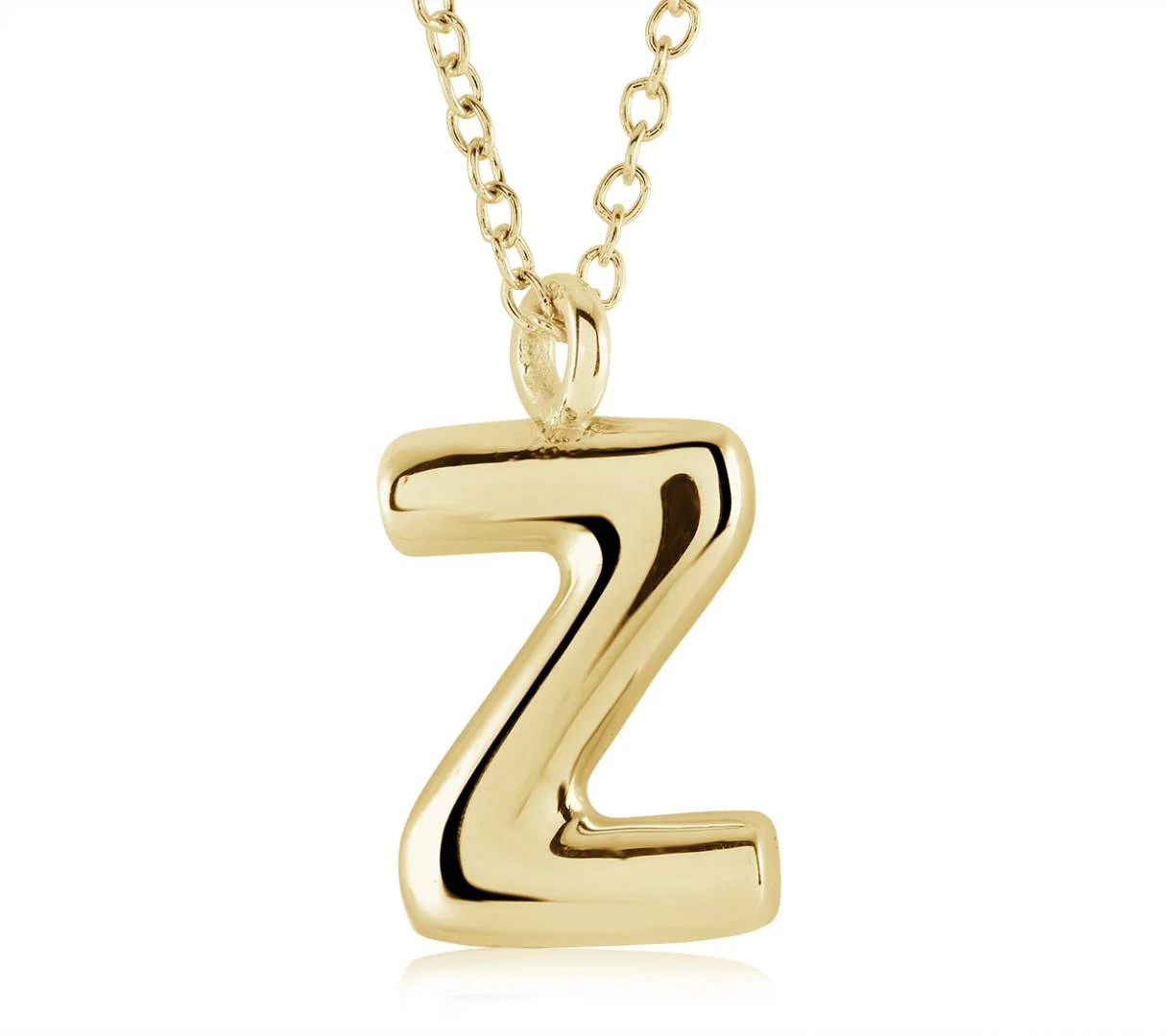 Bubble Initial Necklace - Image 20