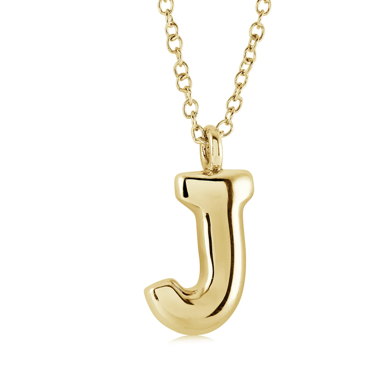 Bubble Initial Necklace - Image 35