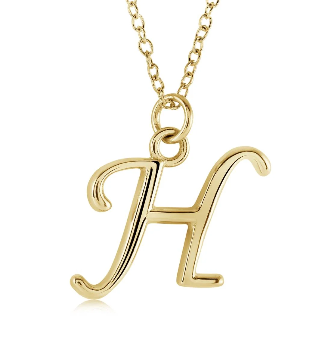 Cursive Initial Necklace - Image 16
