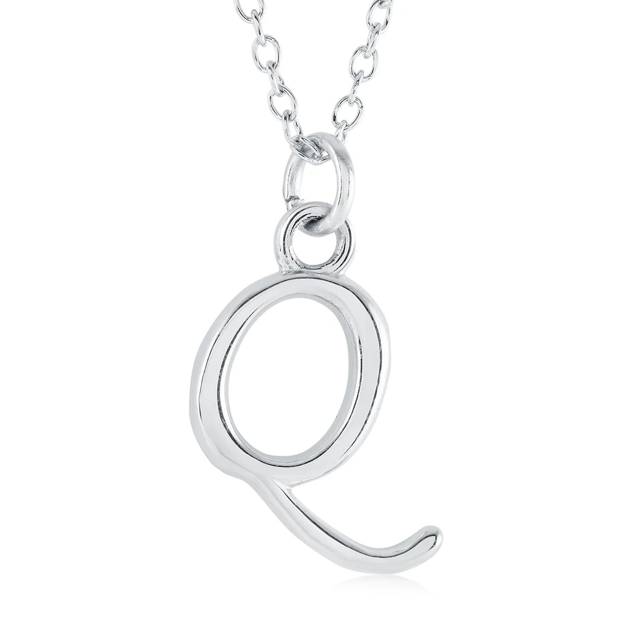 Cursive Initial Necklace - Image 33