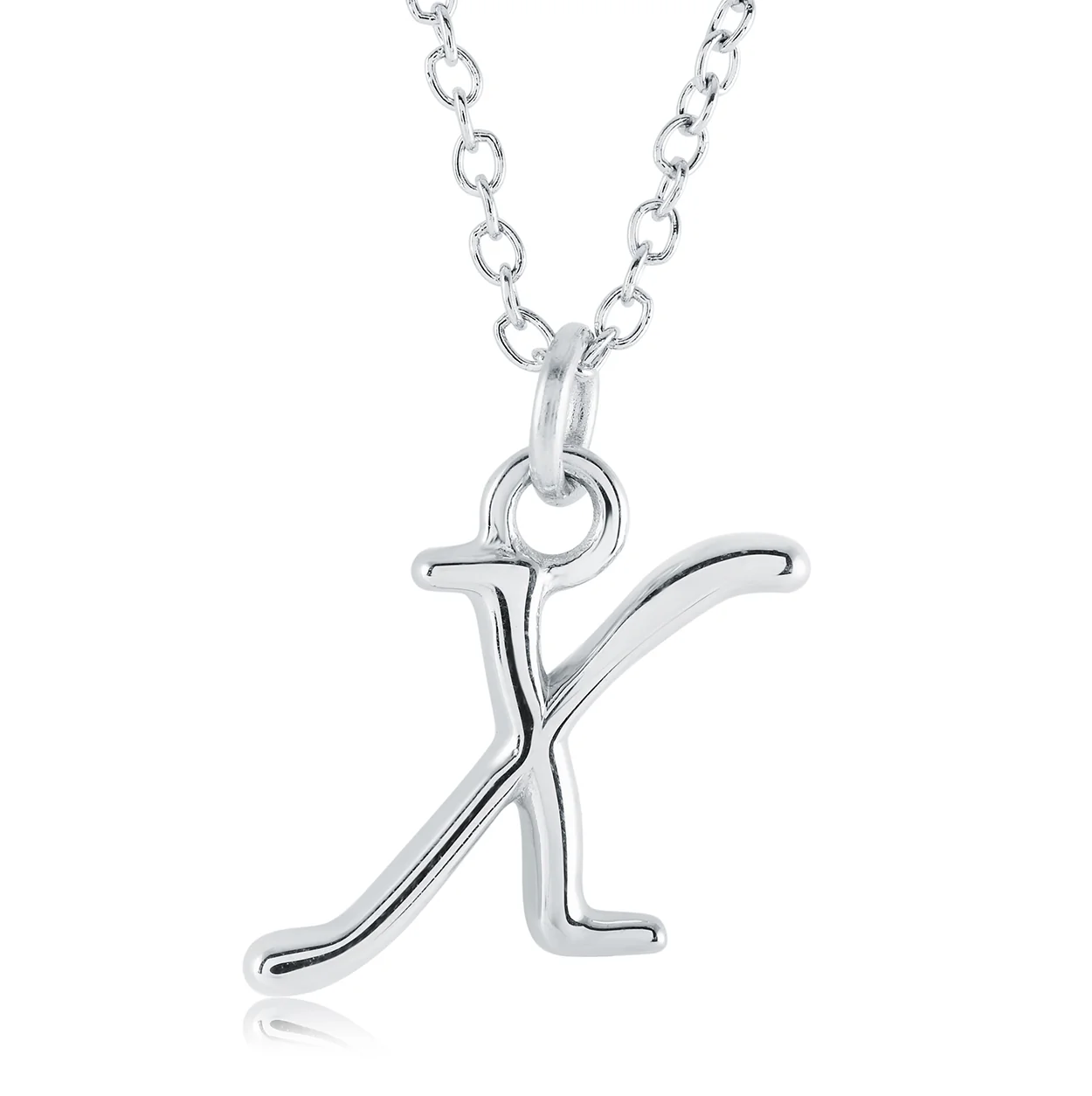 Cursive Initial Necklace - Image 47