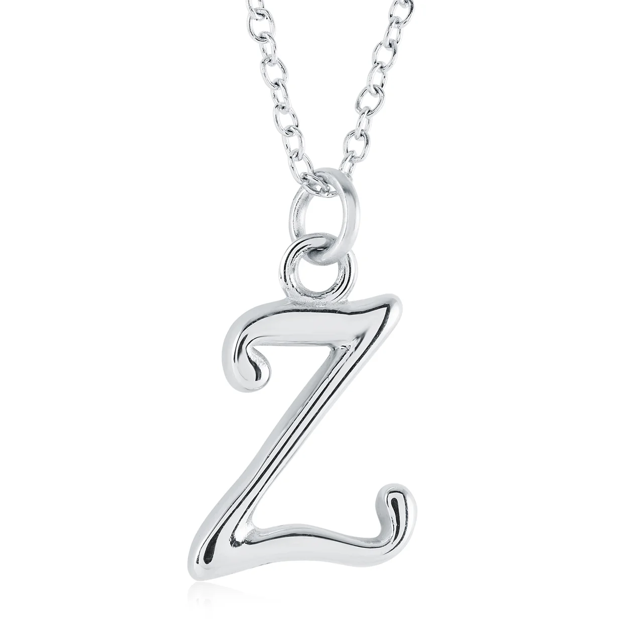Cursive Initial Necklace - Image 51