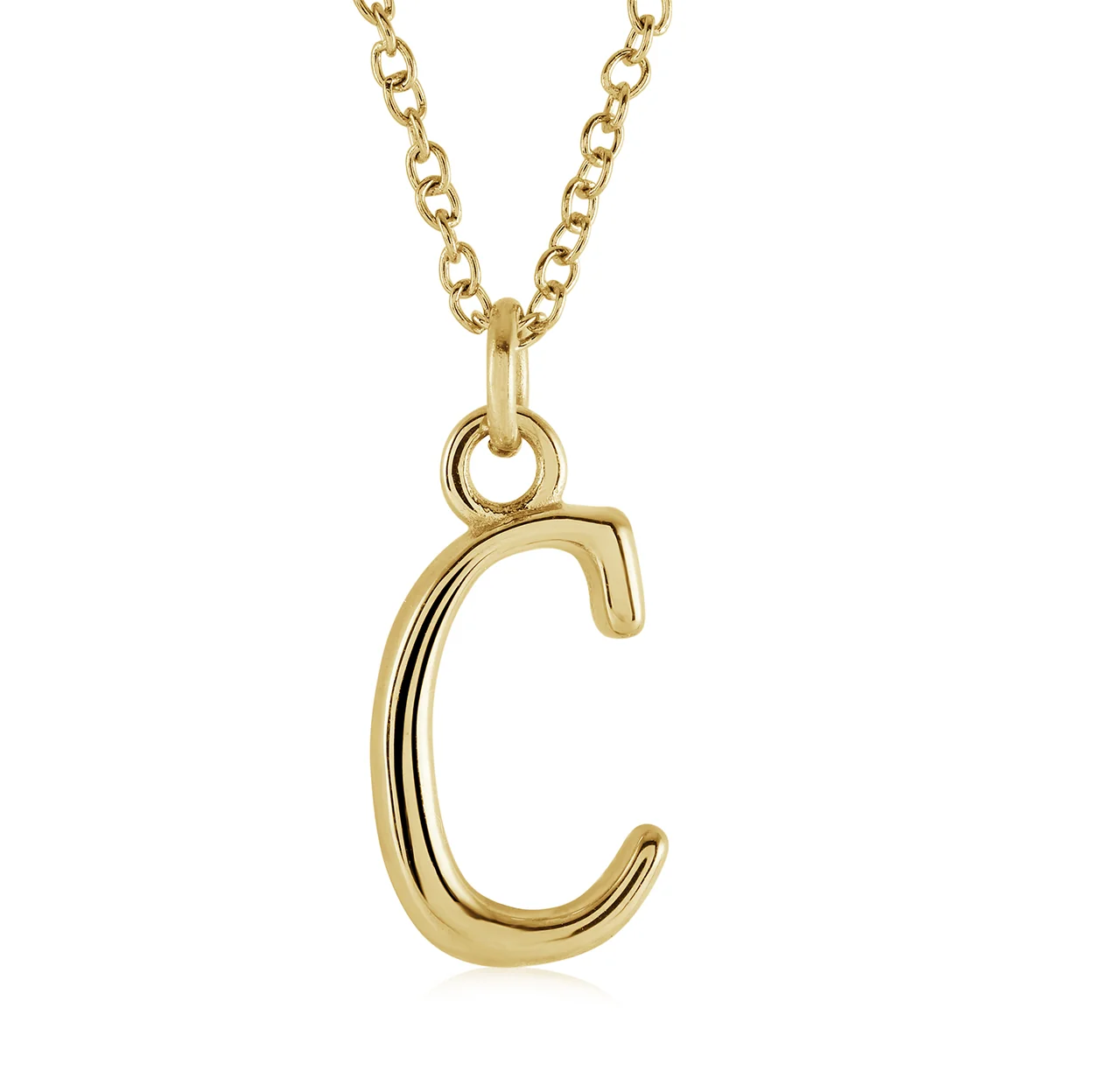 Cursive Initial Necklace - Image 6