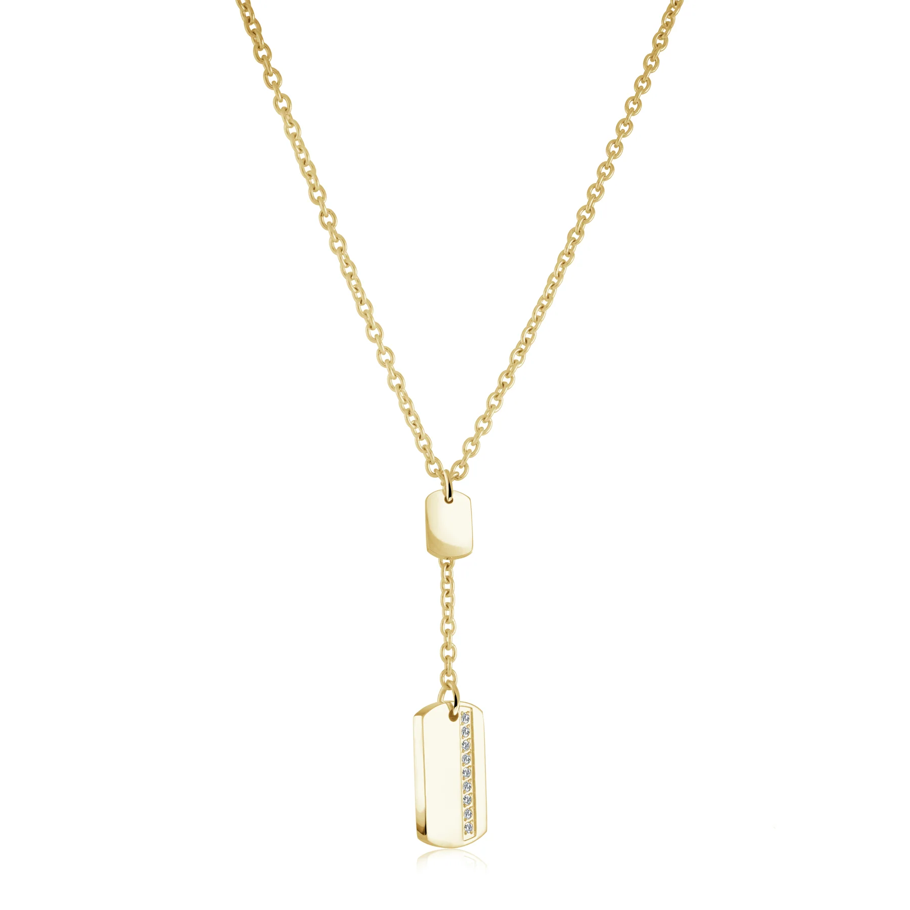 Tag Cz Necklace - Image 2